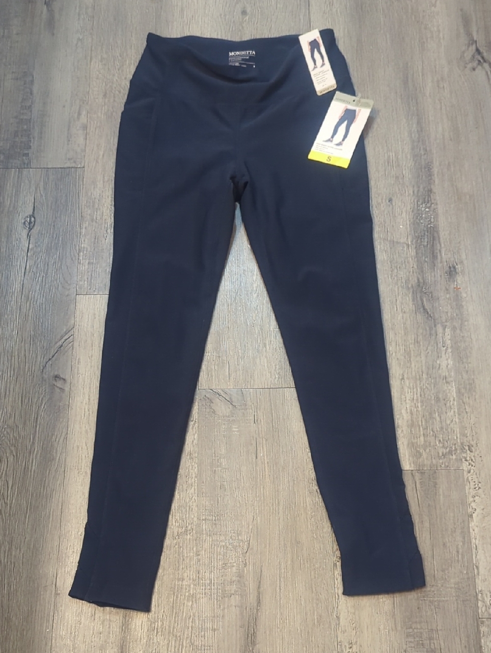 Mondetta Dark Navy High-Rise Active Leggings NWT